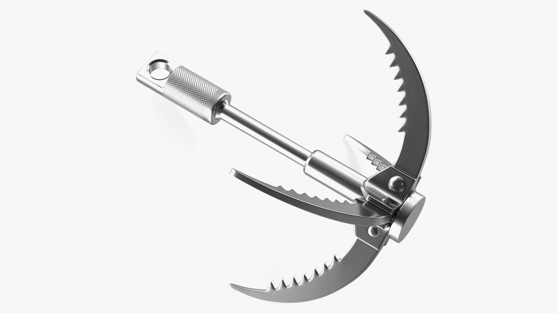 3D Folding Climbing Grappling Hook