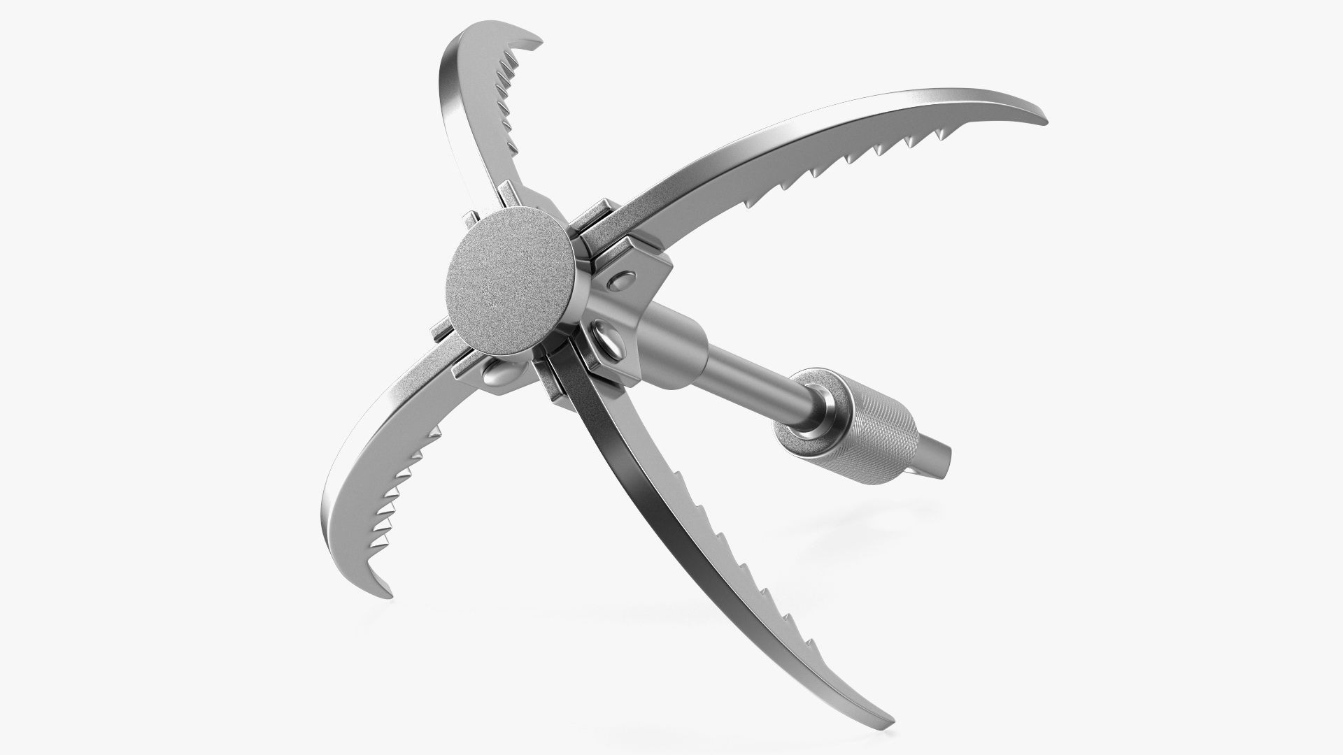 3D Folding Climbing Grappling Hook