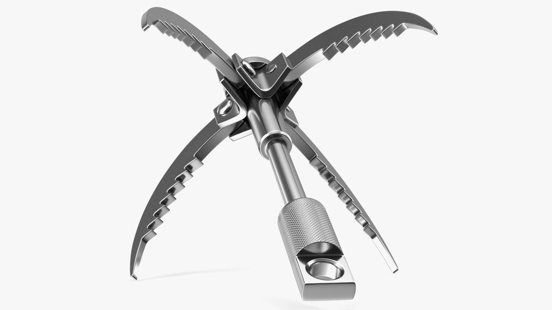3D Folding Climbing Grappling Hook