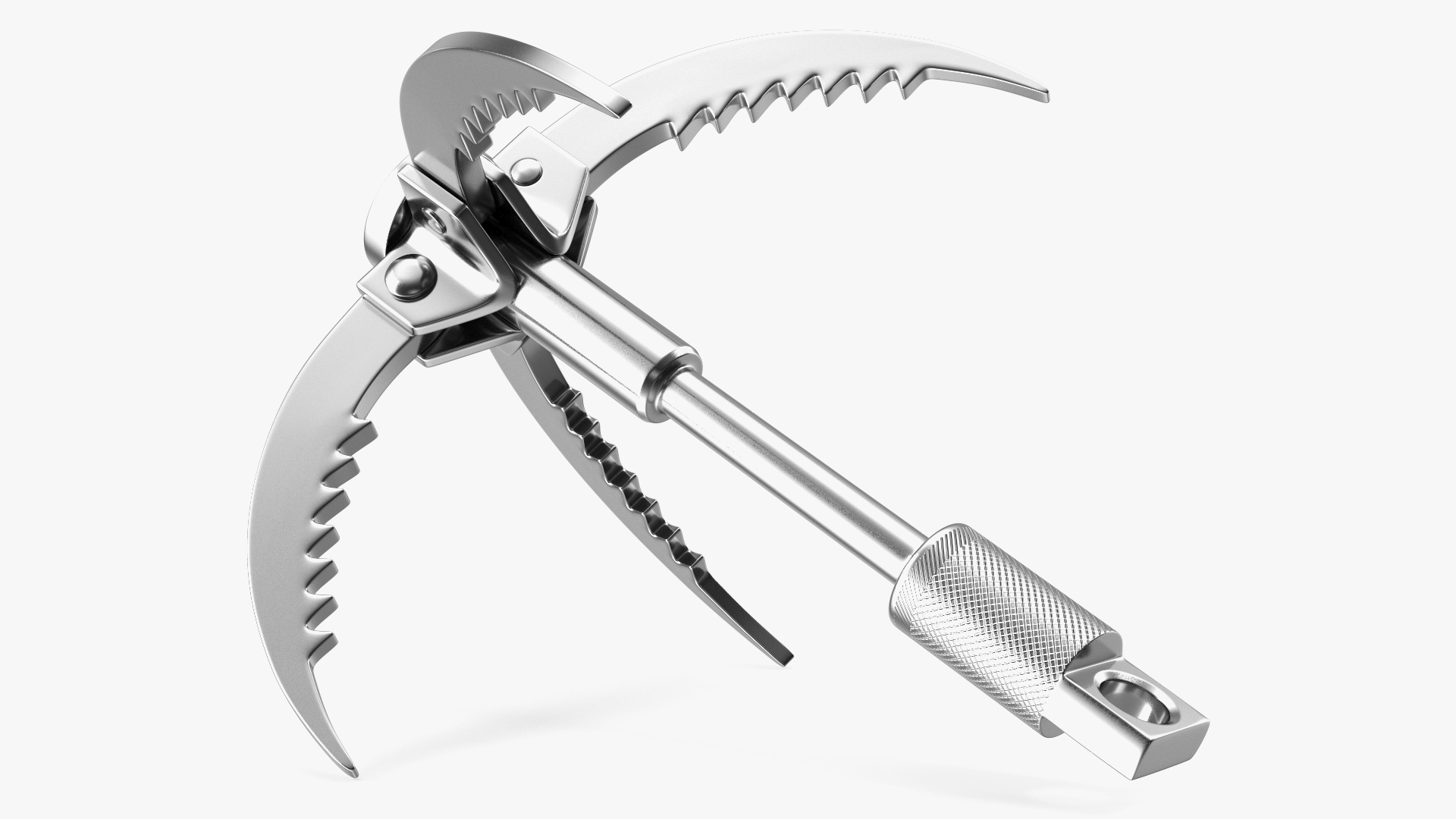 3D Folding Climbing Grappling Hook