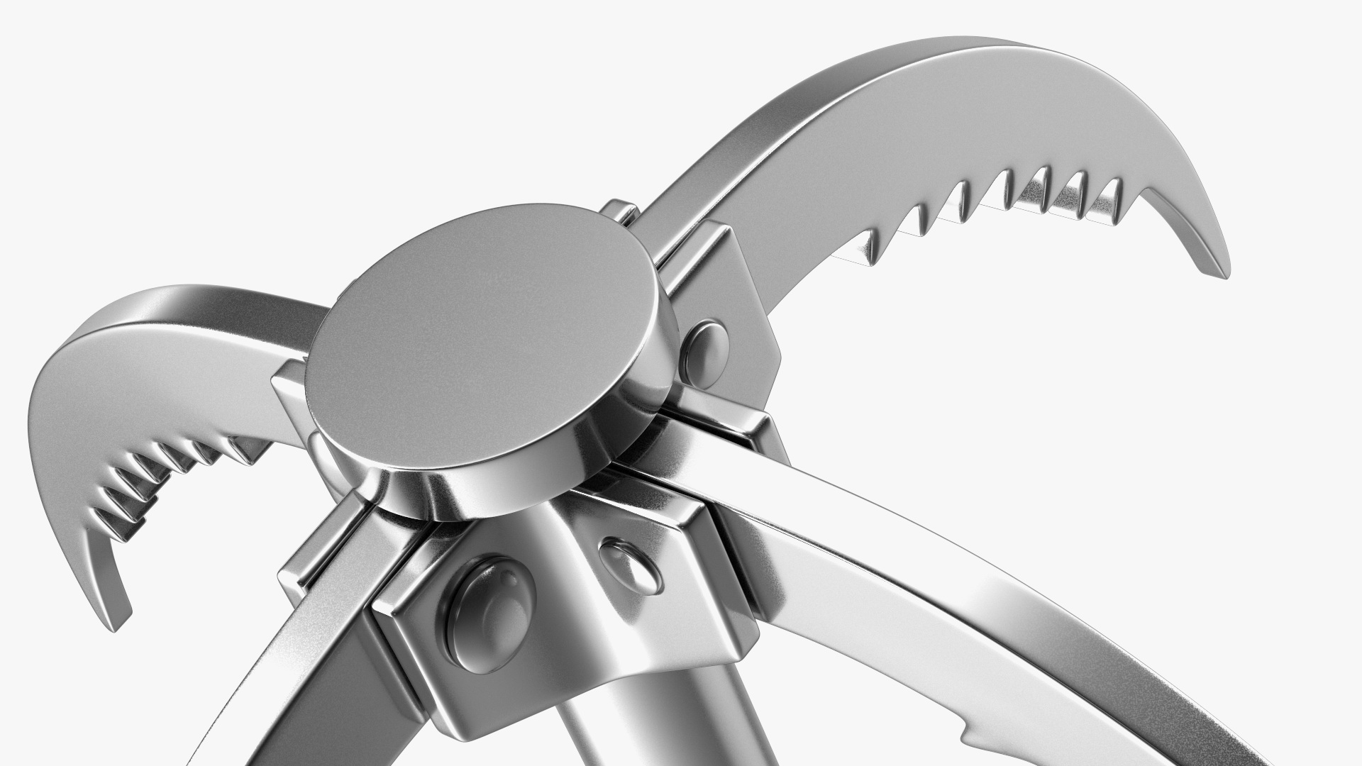 3D Folding Climbing Grappling Hook