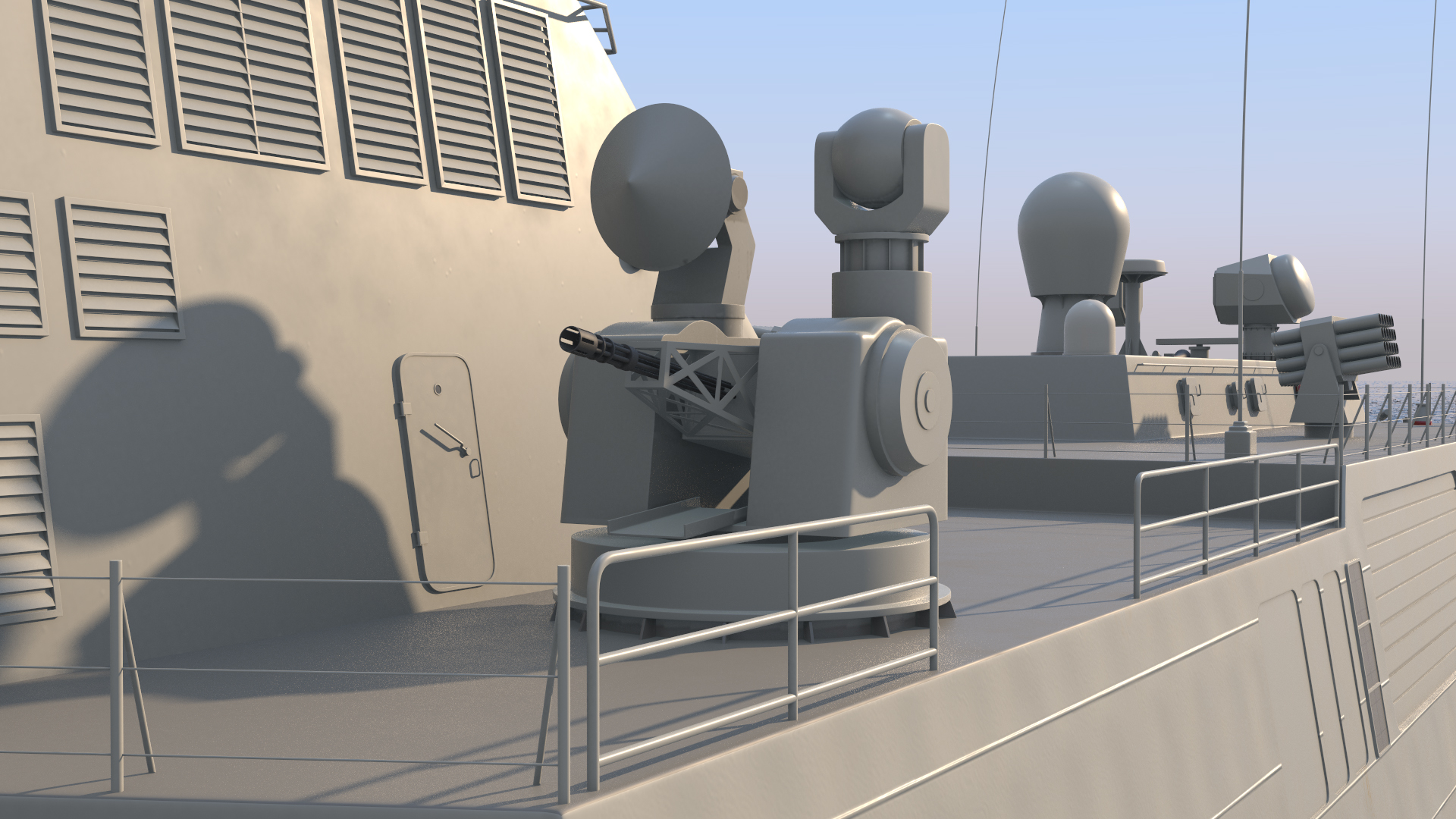 3D Type 730 CIWS model