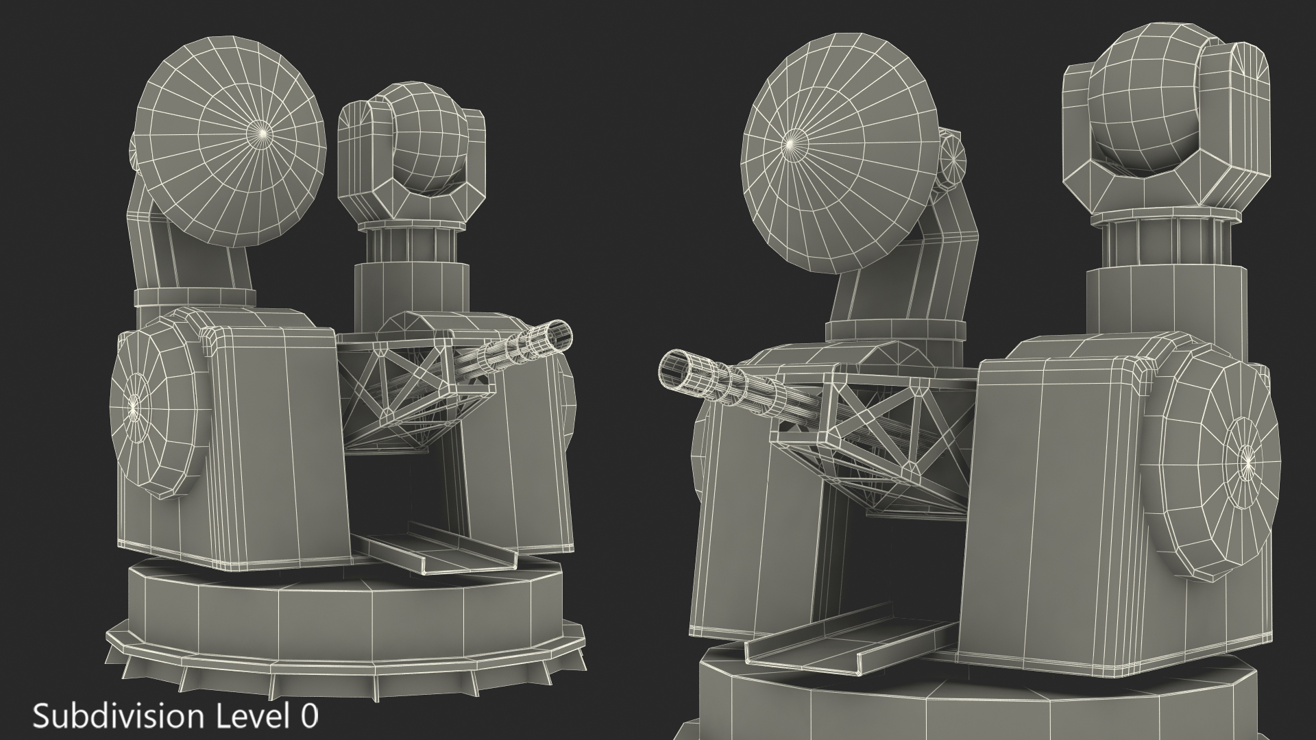 3D Type 730 CIWS model