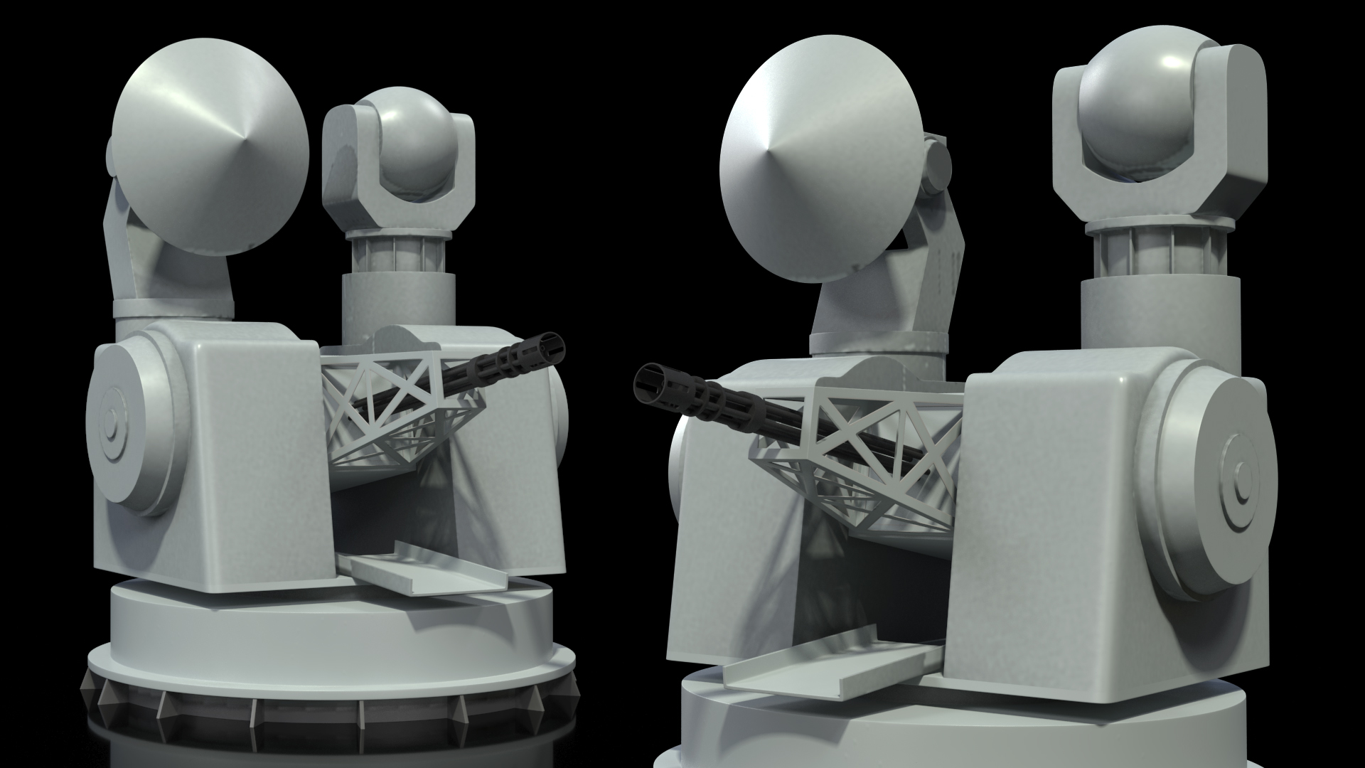 3D Type 730 CIWS model
