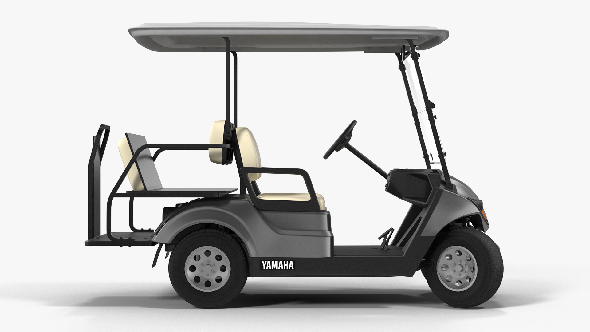 Yamaha The Drive2 PTV 2020 Golf Car Rigged 3D