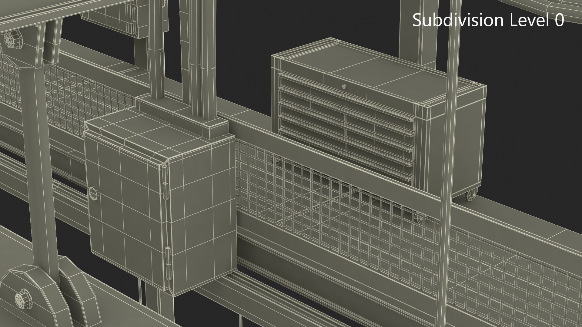 3D Audi Assembly Line model