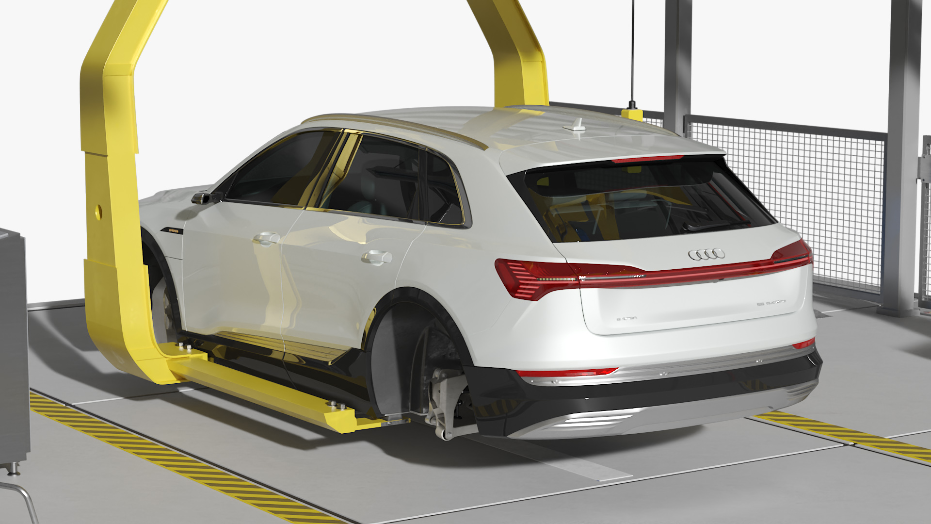 3D Audi Assembly Line model