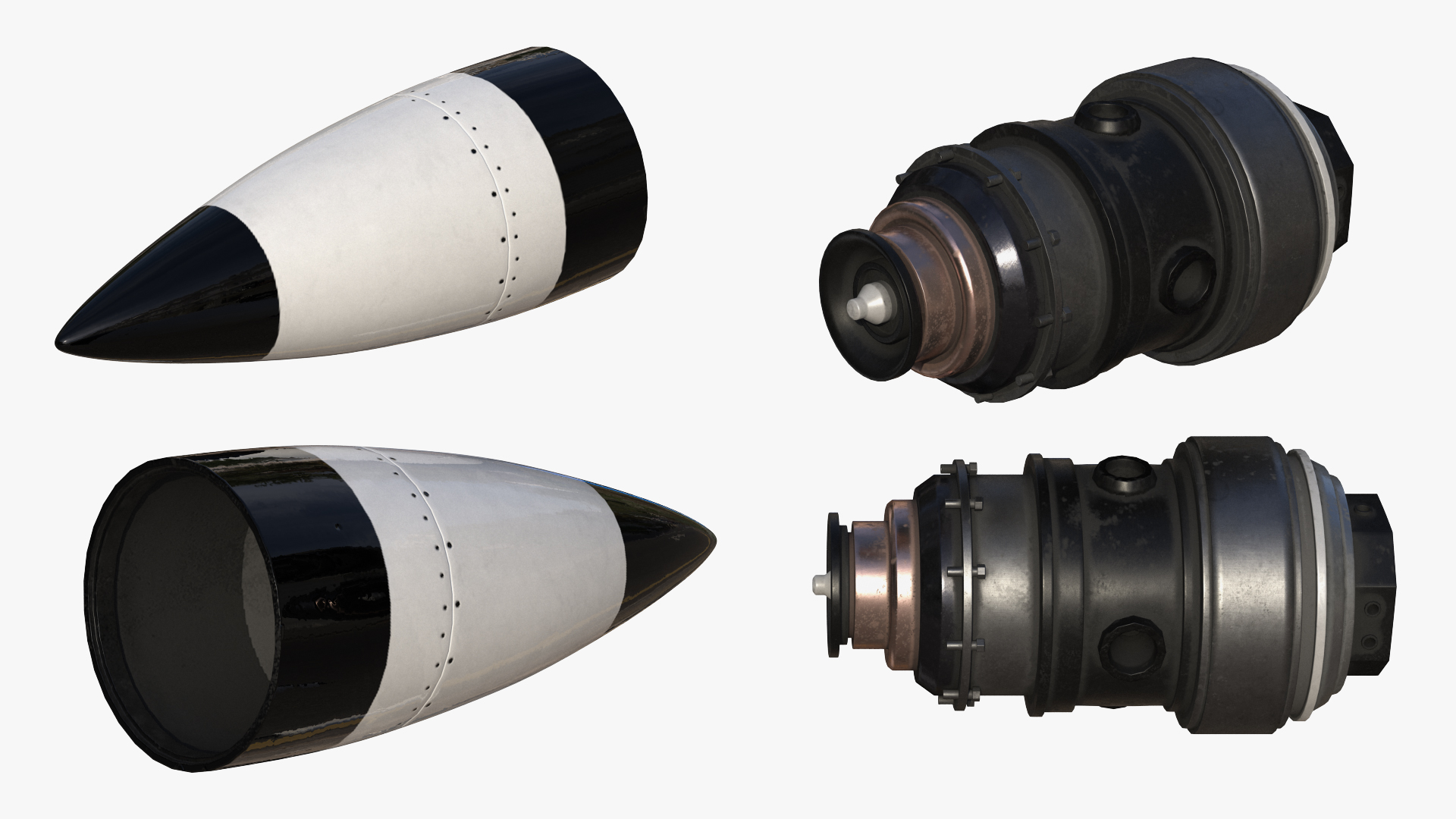 Anti Air Warfare Missile SM6 Set 3D