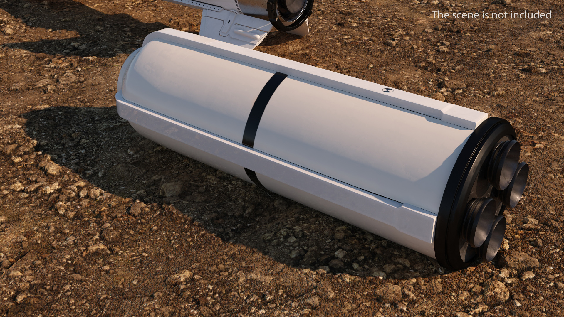 Anti Air Warfare Missile SM6 Set 3D