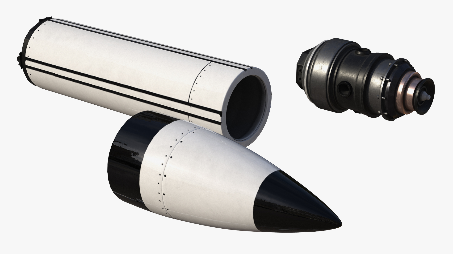 Anti Air Warfare Missile SM6 Set 3D
