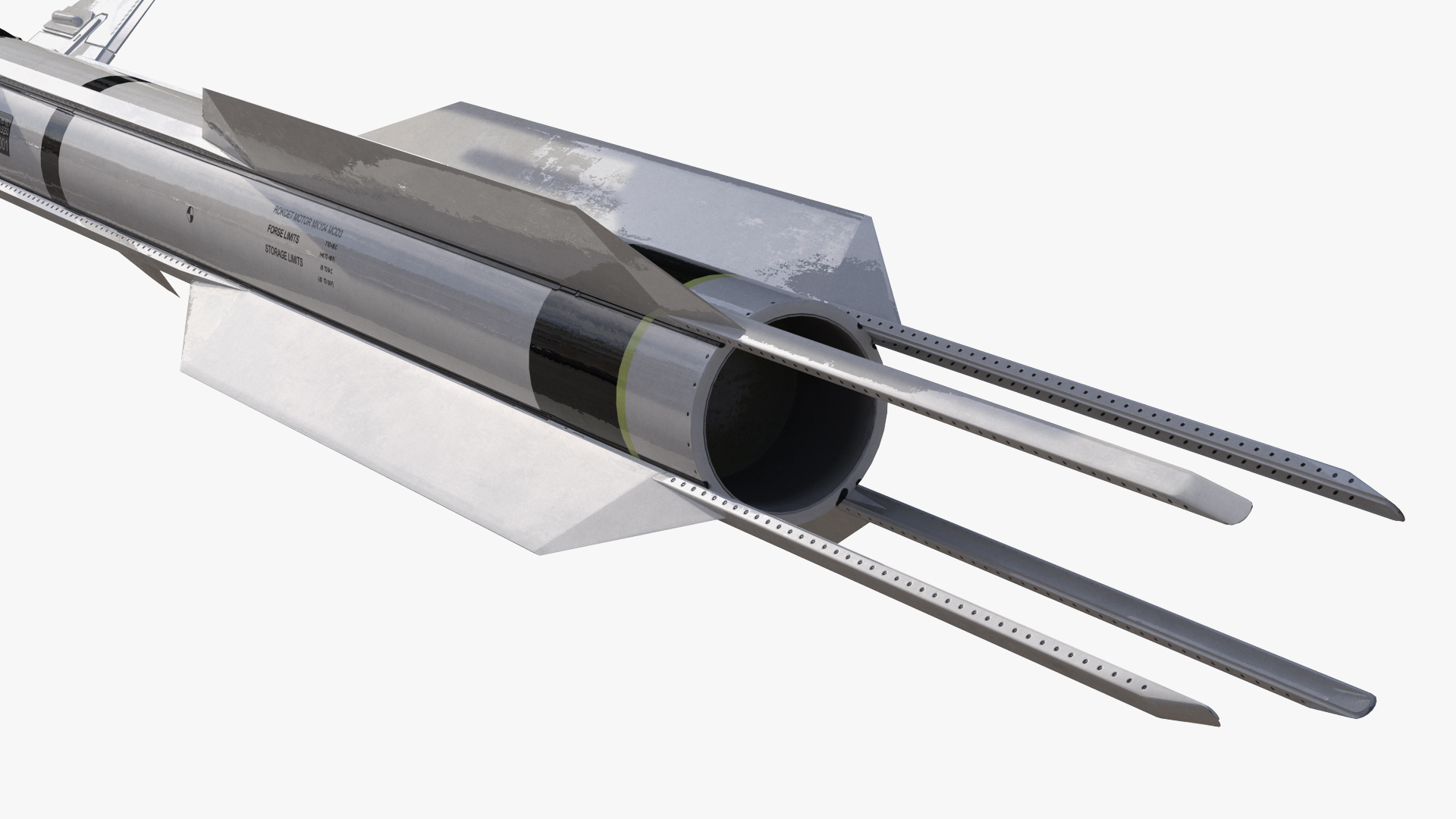 Anti Air Warfare Missile SM6 Set 3D