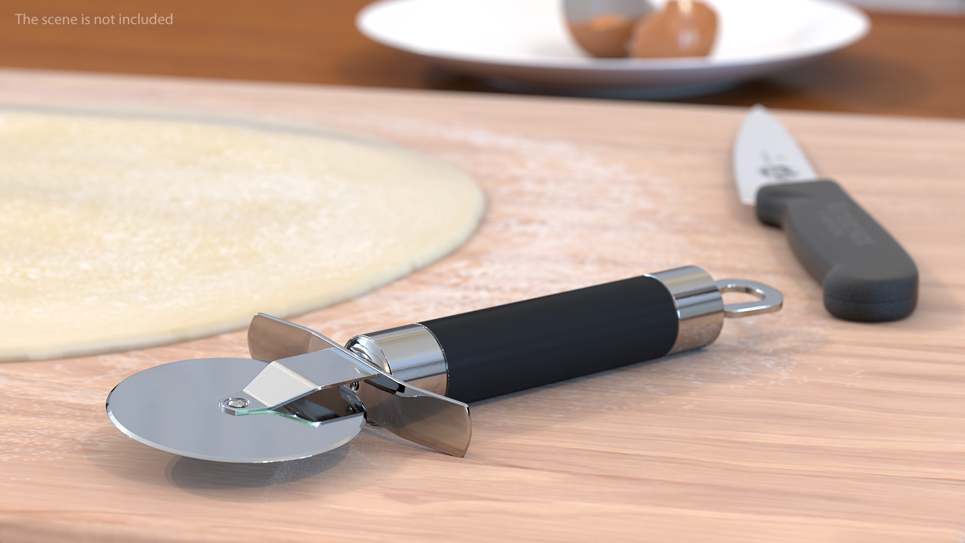 3D Rolling Pizza Cutter Generic model