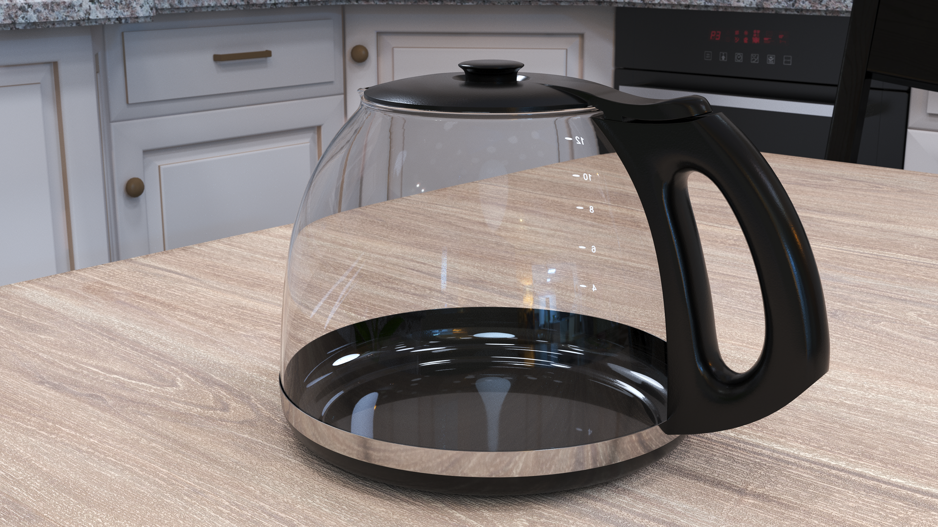 Glass Carafe with Lid