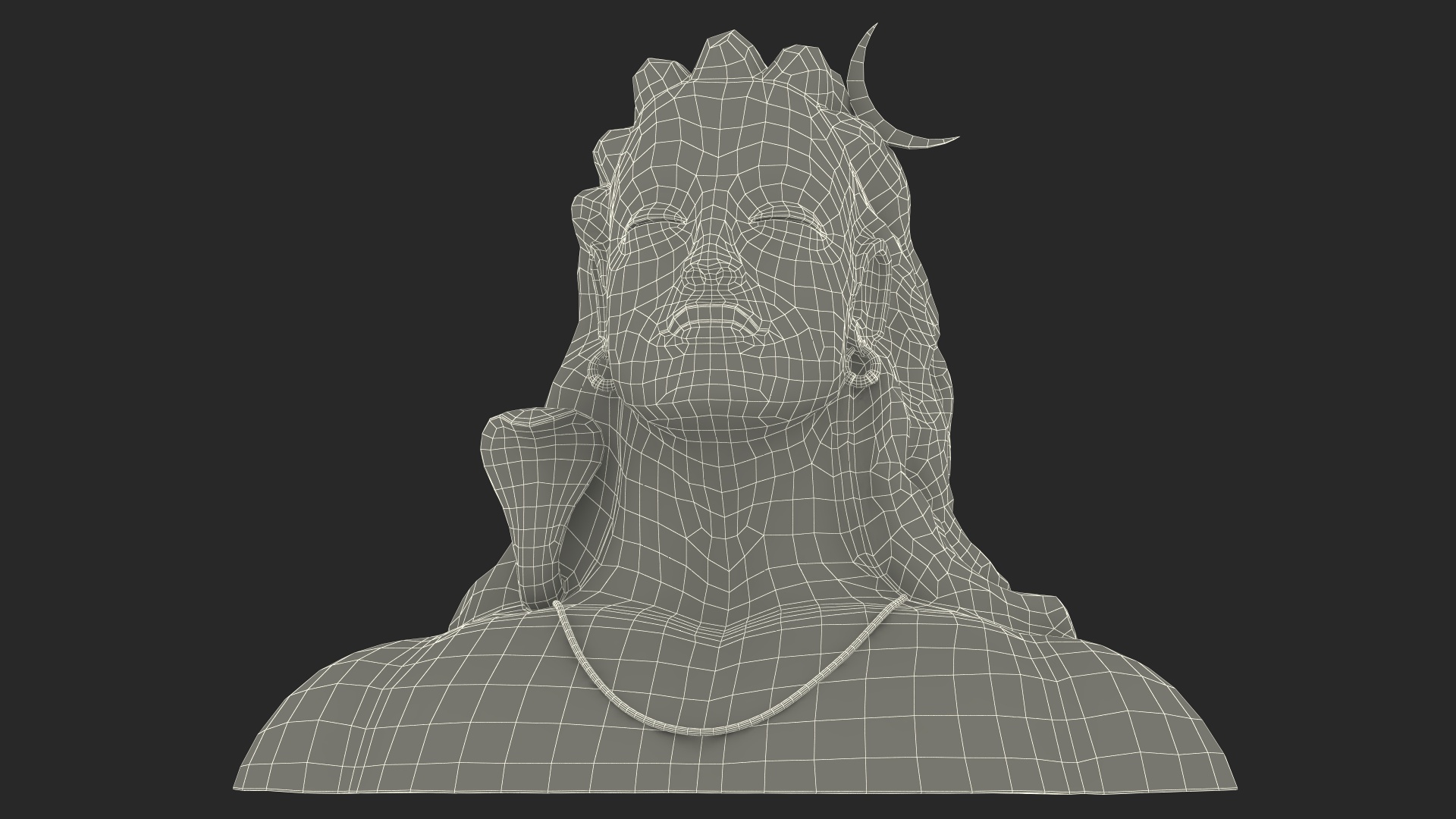 3D Adiyogi Shiva Statue for 3D Print model
