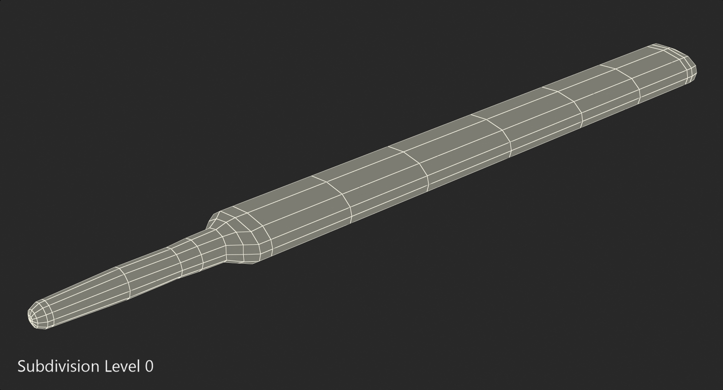 Mercury Thermometer 3D model