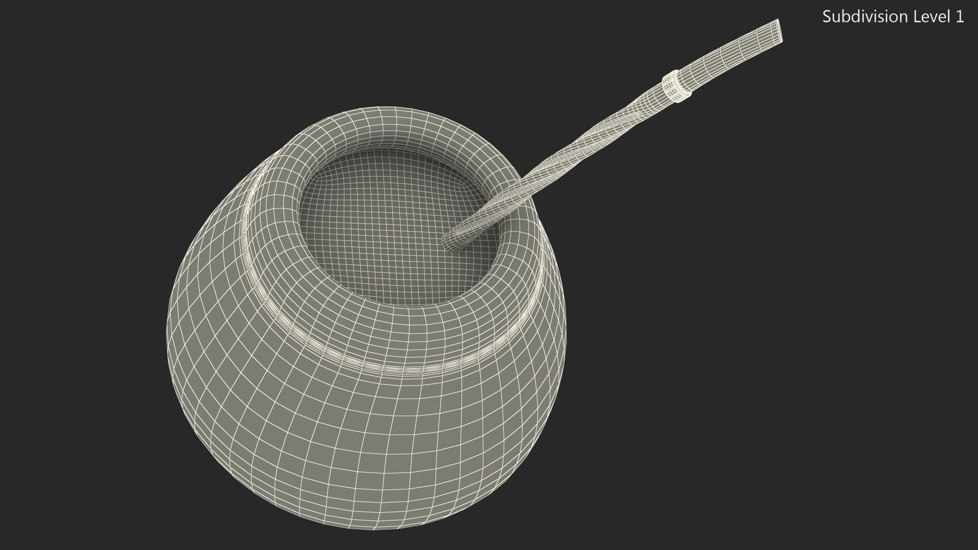 3D Yerba Mate Pattern model