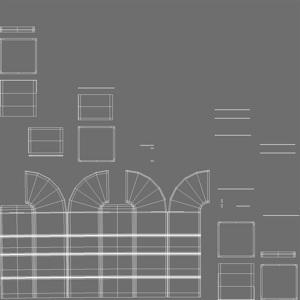 3D HVAC Ductwork model