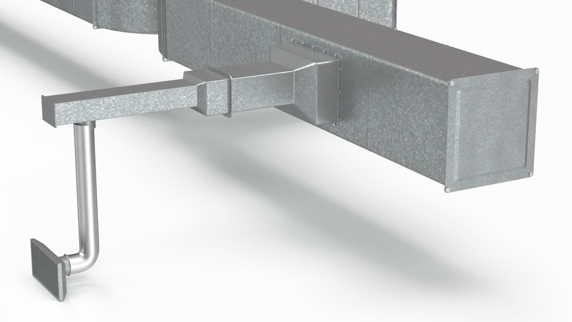 3D HVAC Ductwork model