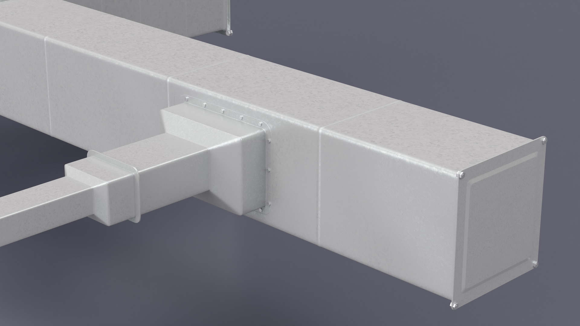 3D HVAC Ductwork model