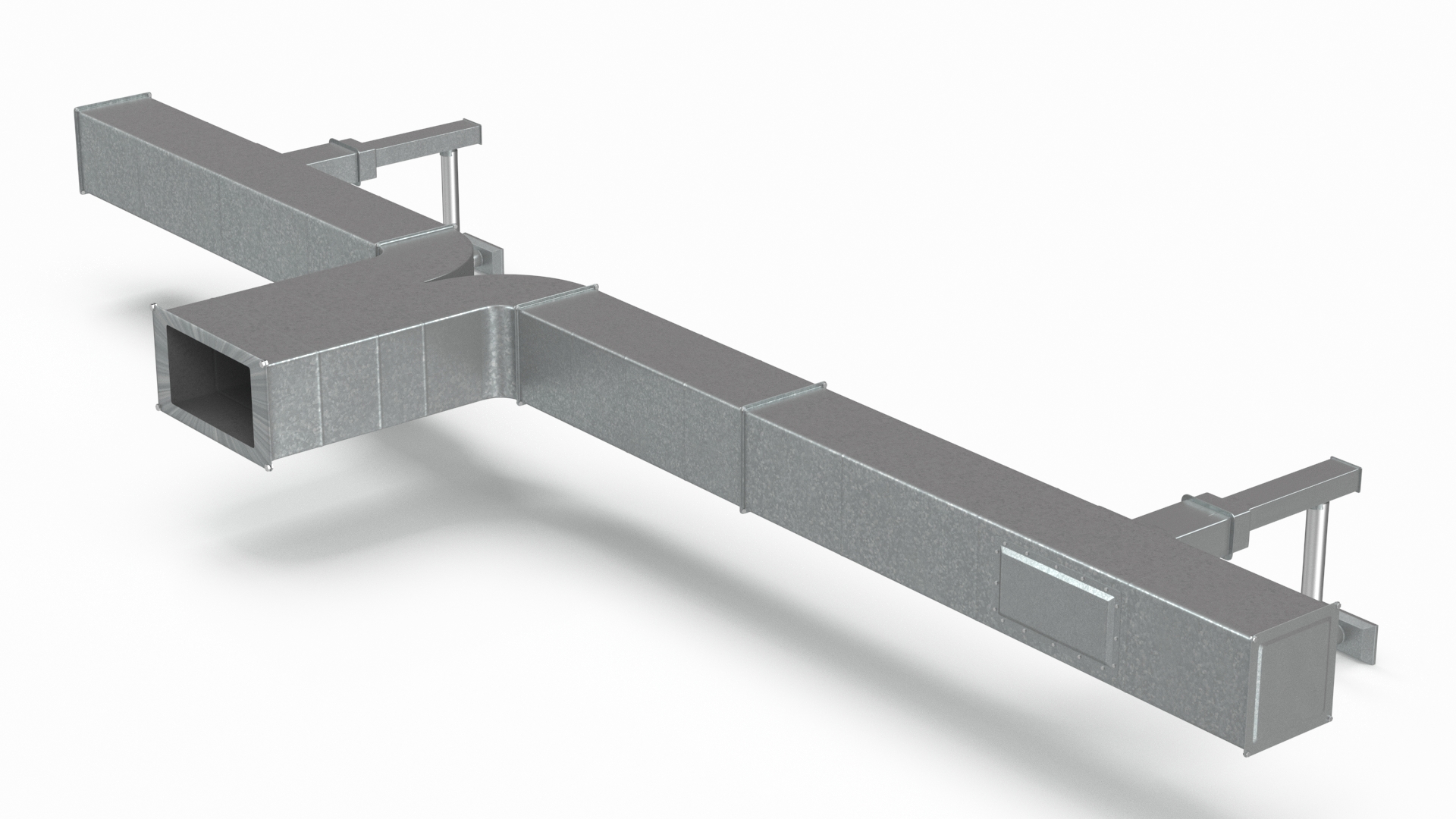3D HVAC Ductwork model