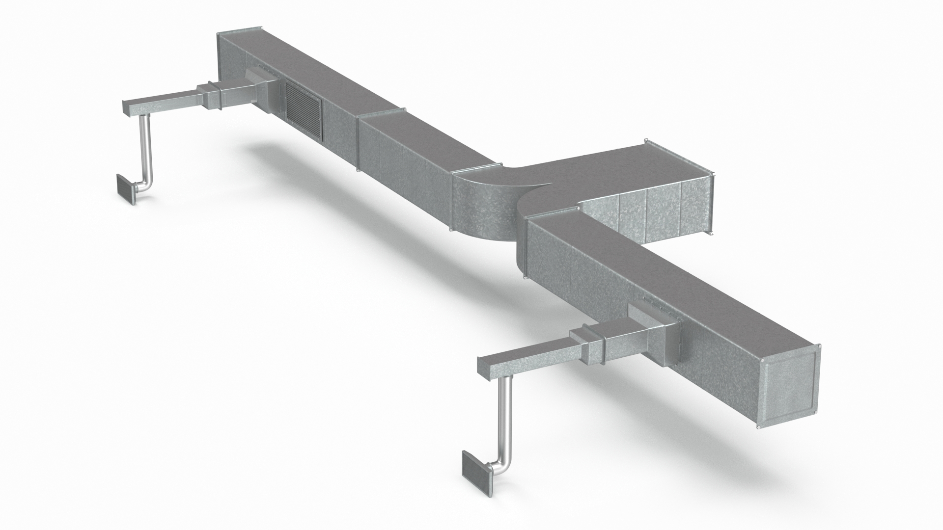 3D HVAC Ductwork model