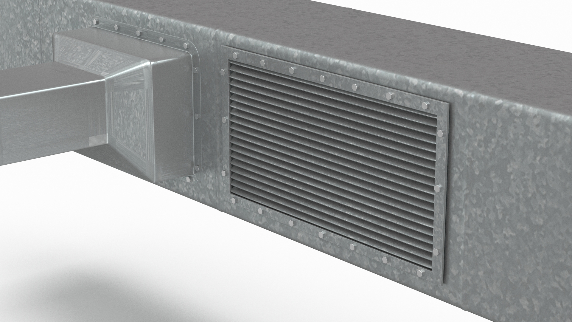 3D HVAC Ductwork model