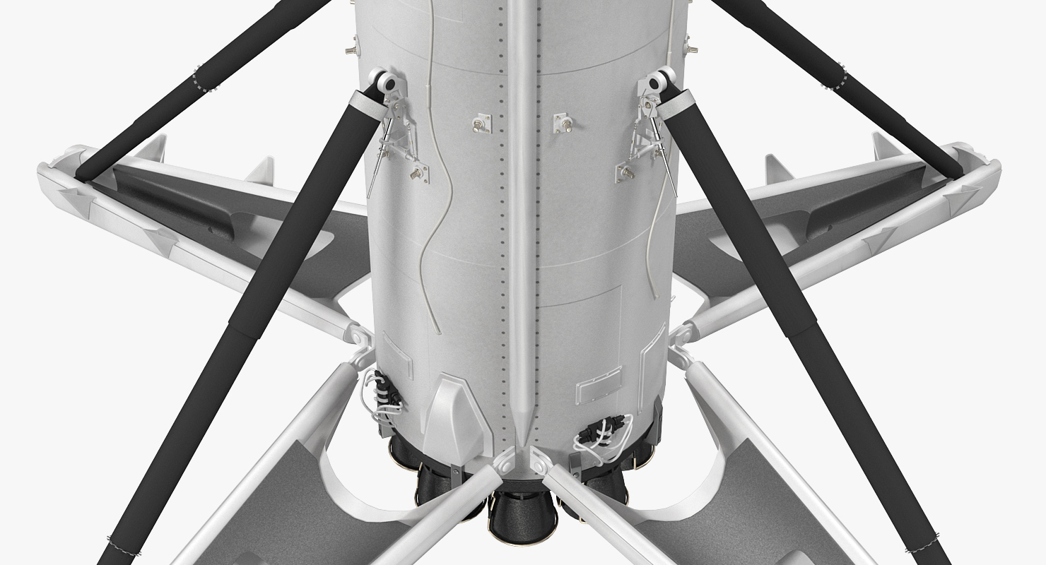 Landing Rocket Booster 3D