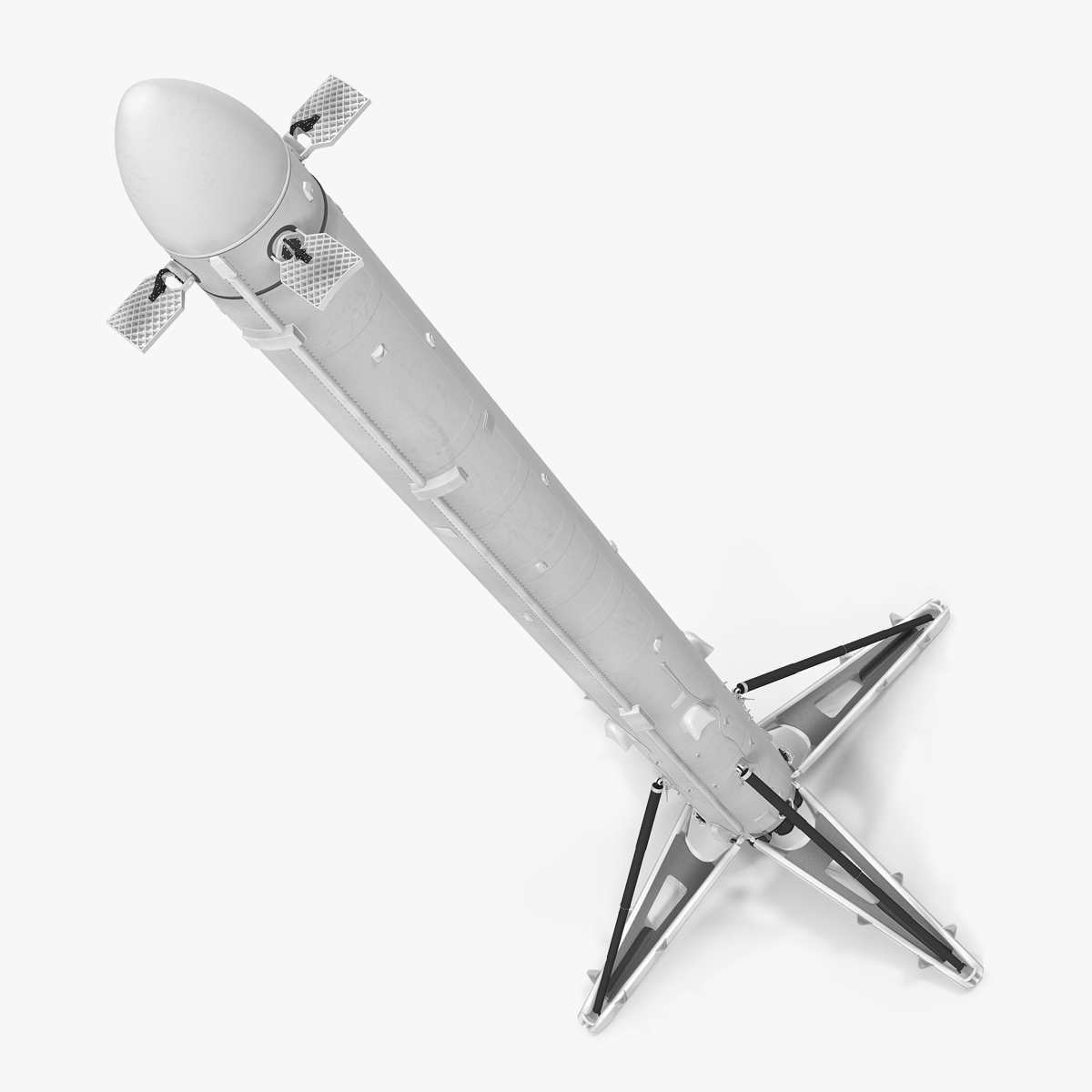 Landing Rocket Booster, view 5