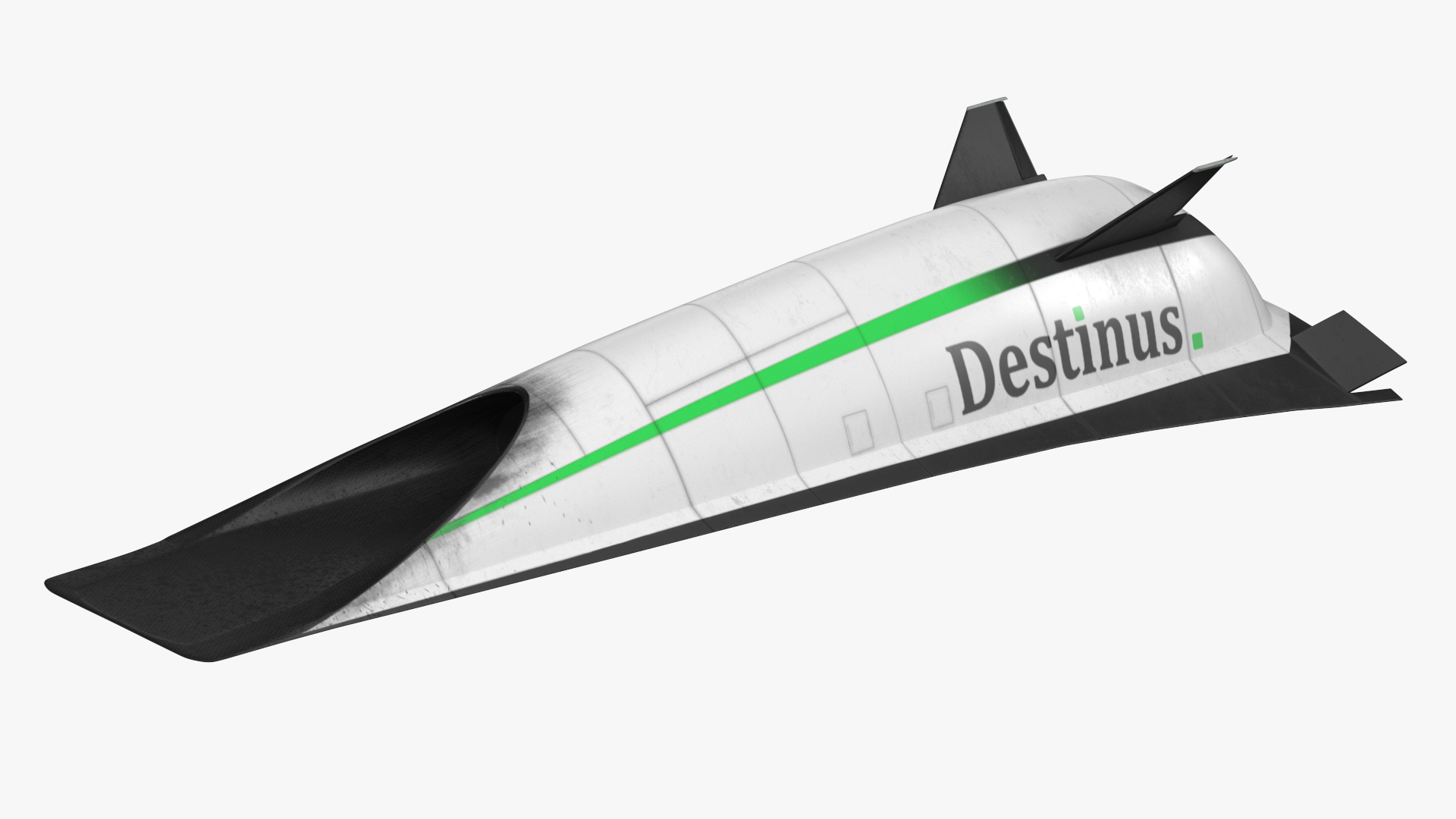 Destinus S Hypersonic Passenger Plane Used 3D