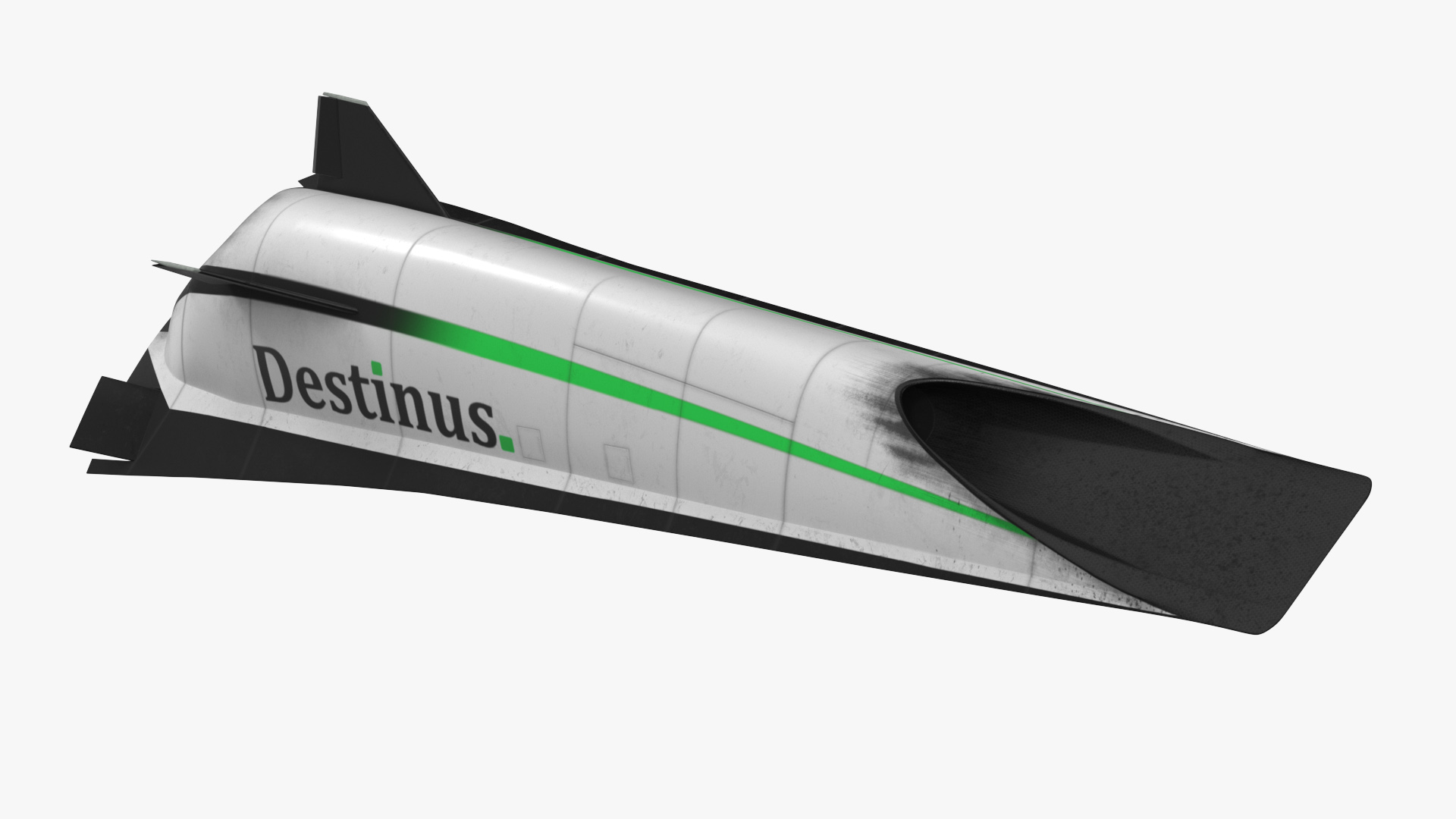 Destinus S Hypersonic Passenger Plane Used 3D