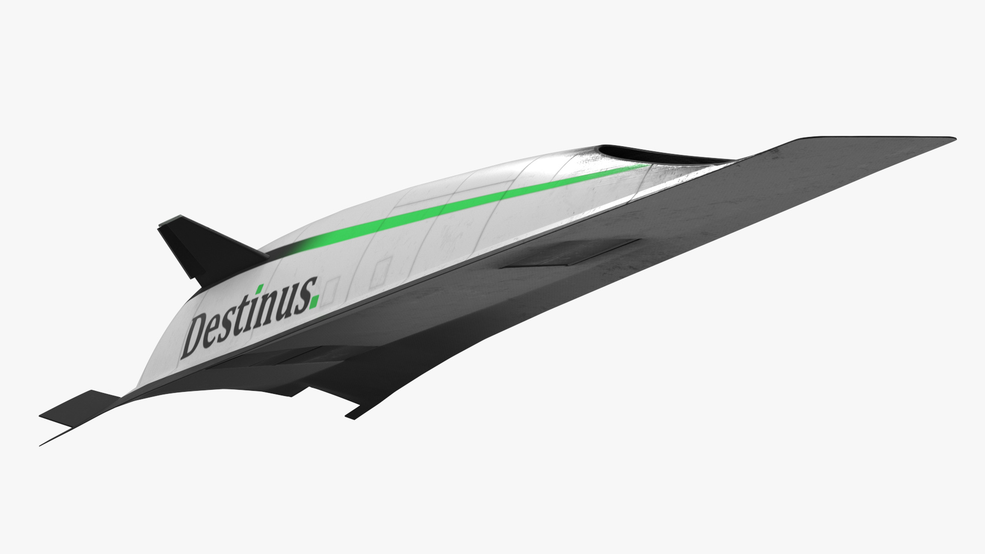 Destinus S Hypersonic Passenger Plane Used 3D