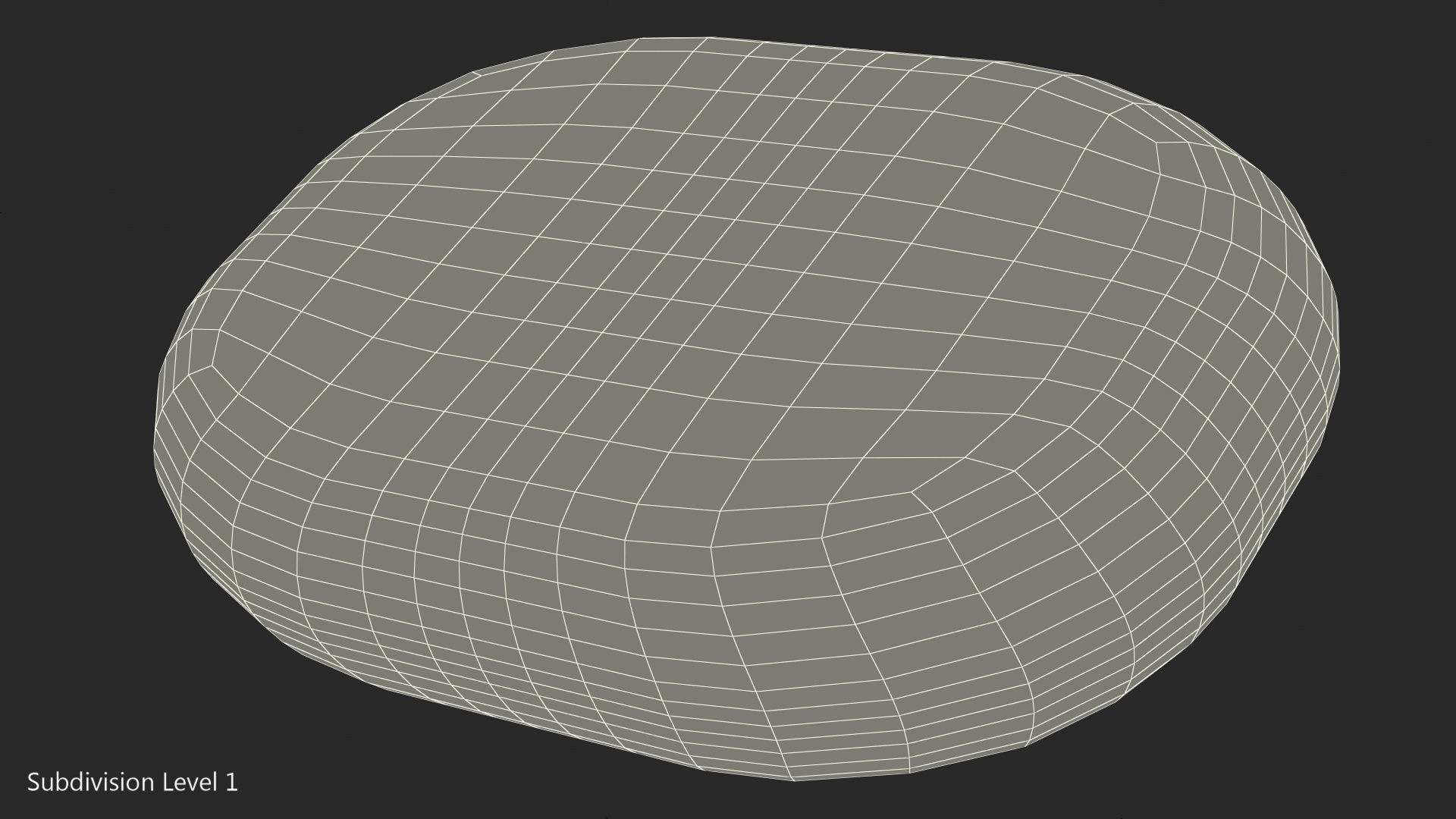 3D Sky Blue Bath Soap model