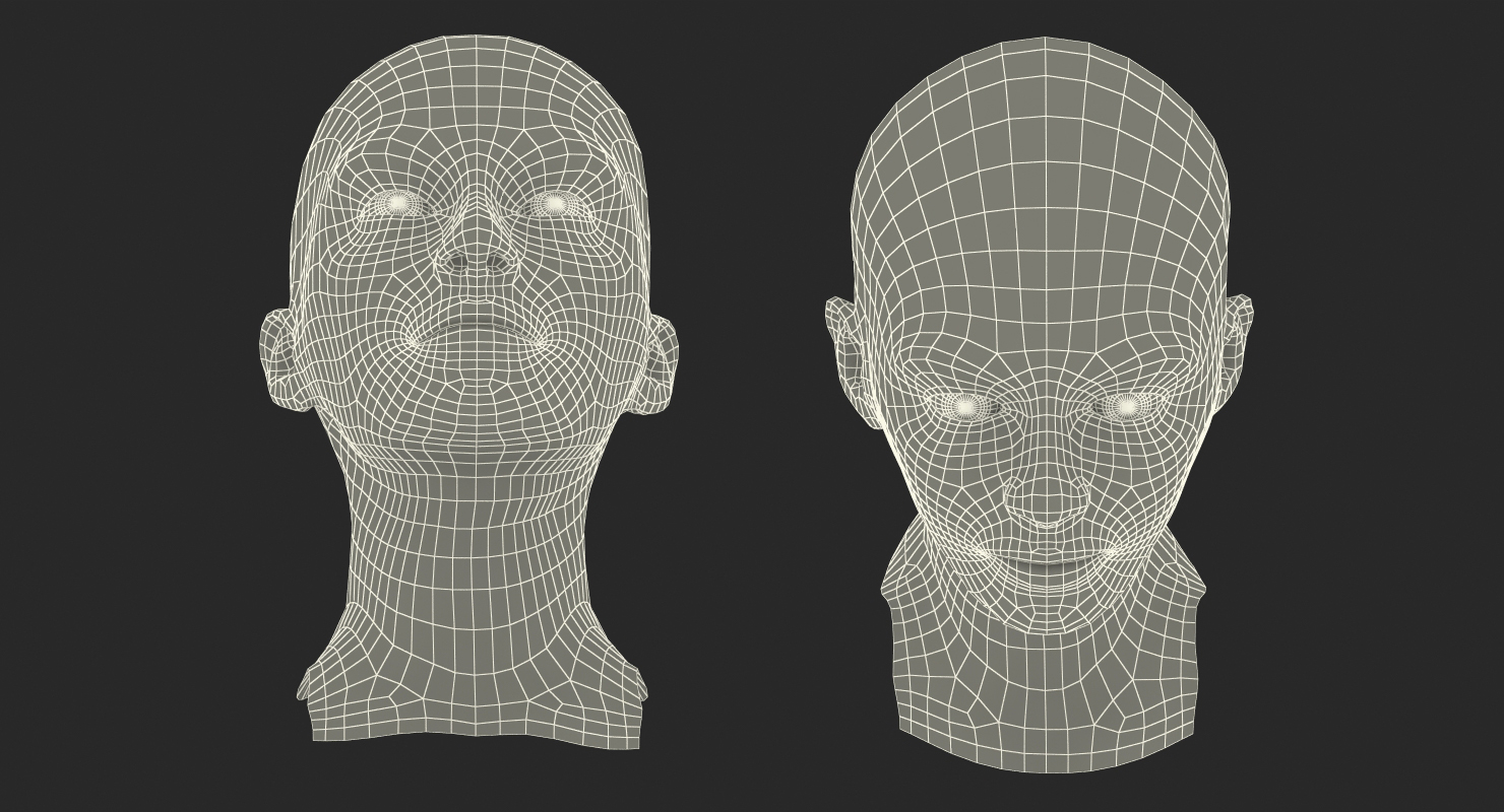 3D model Arab Woman Head