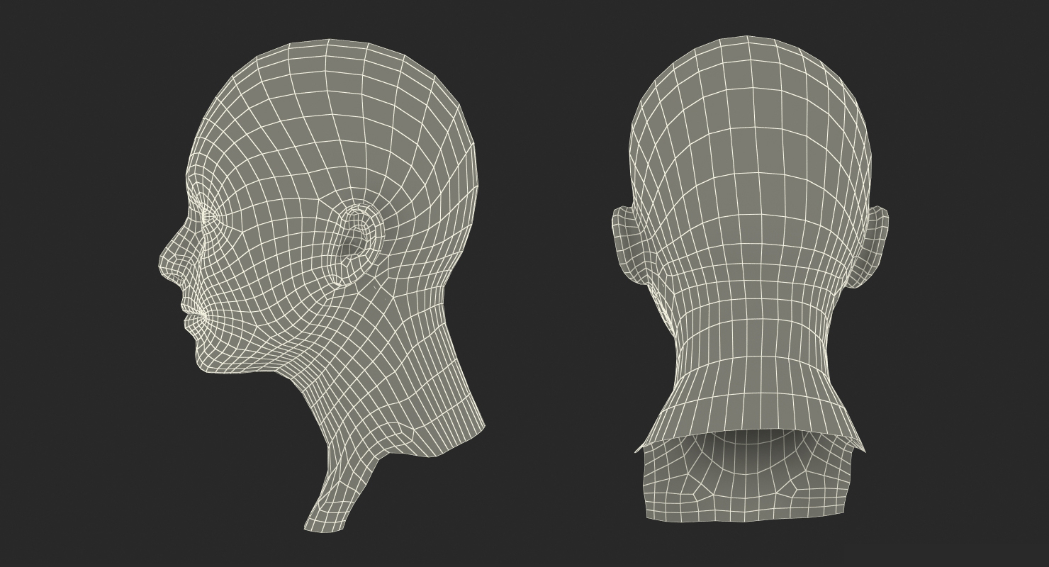 3D model Arab Woman Head