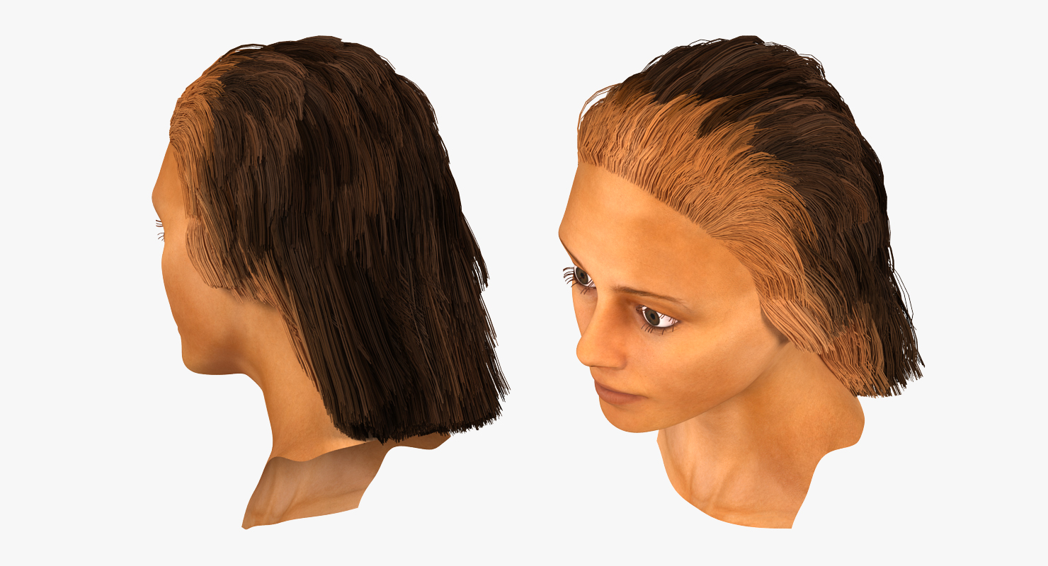 3D model Arab Woman Head