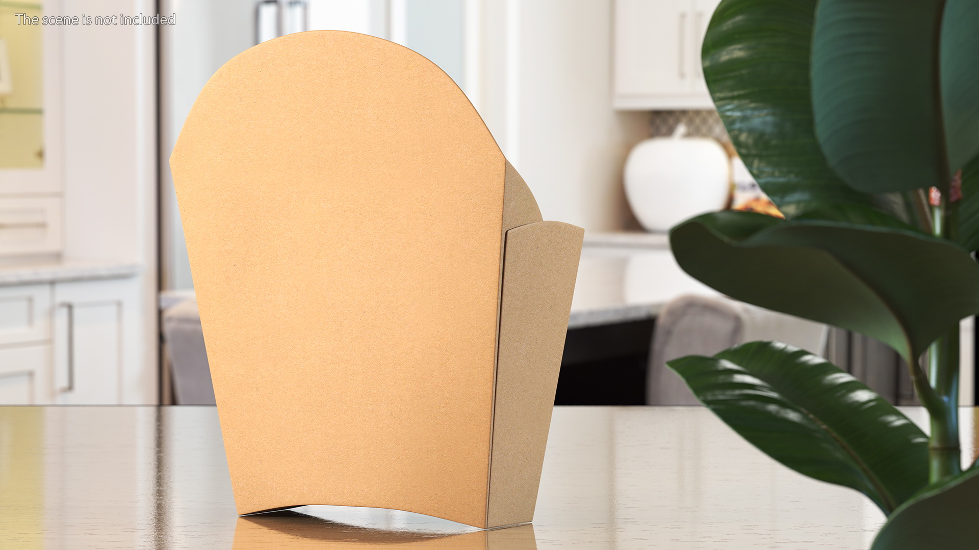French Fry Box Craft Paper Generic 3D model