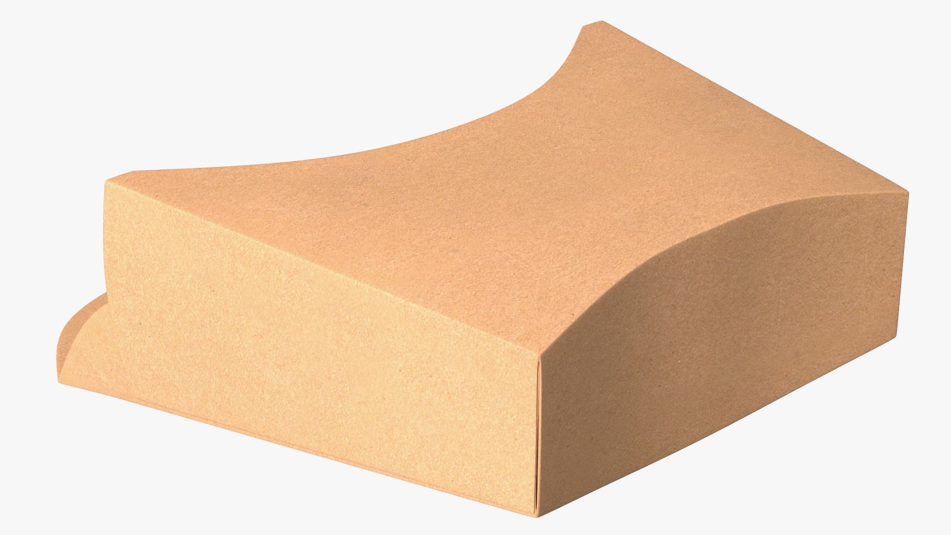 French Fry Box Craft Paper Generic 3D model