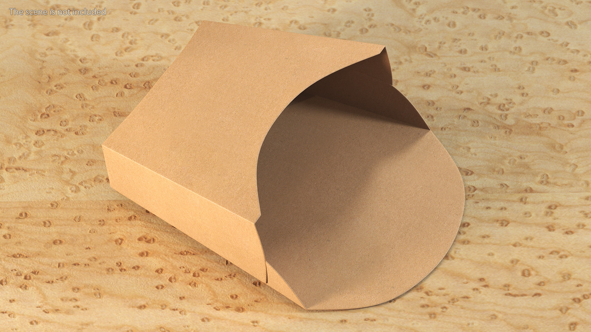 French Fry Box Craft Paper Generic 3D model