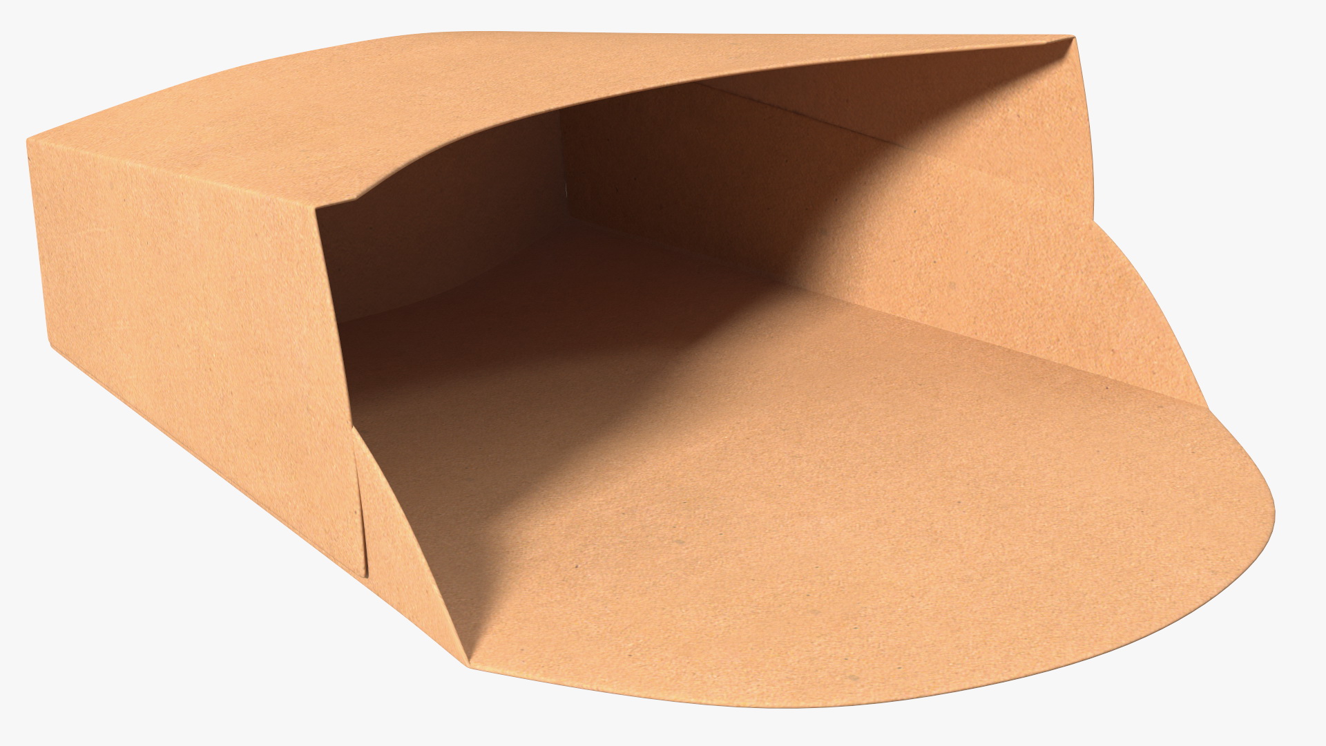 French Fry Box Craft Paper Generic 3D model