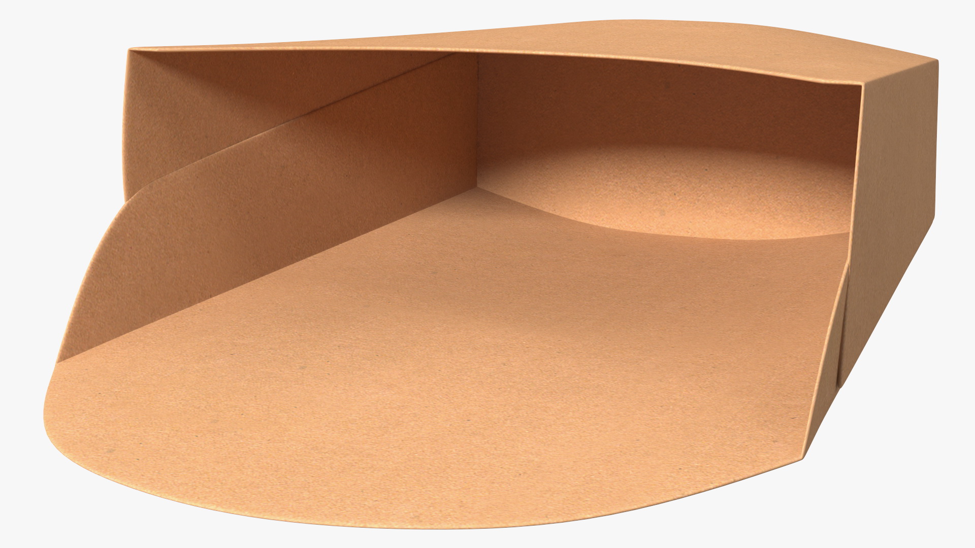French Fry Box Craft Paper Generic 3D model