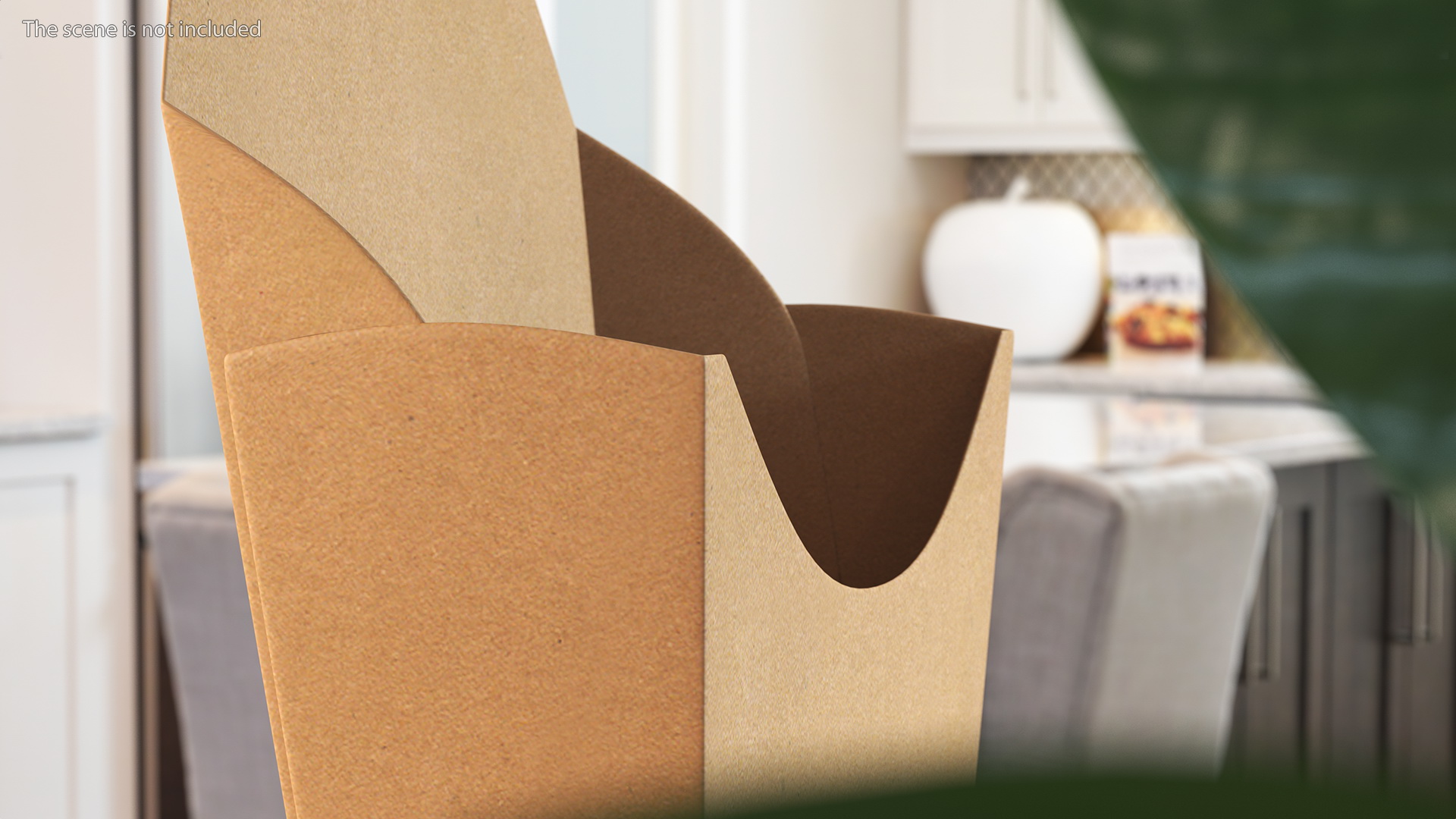 French Fry Box Craft Paper Generic 3D model