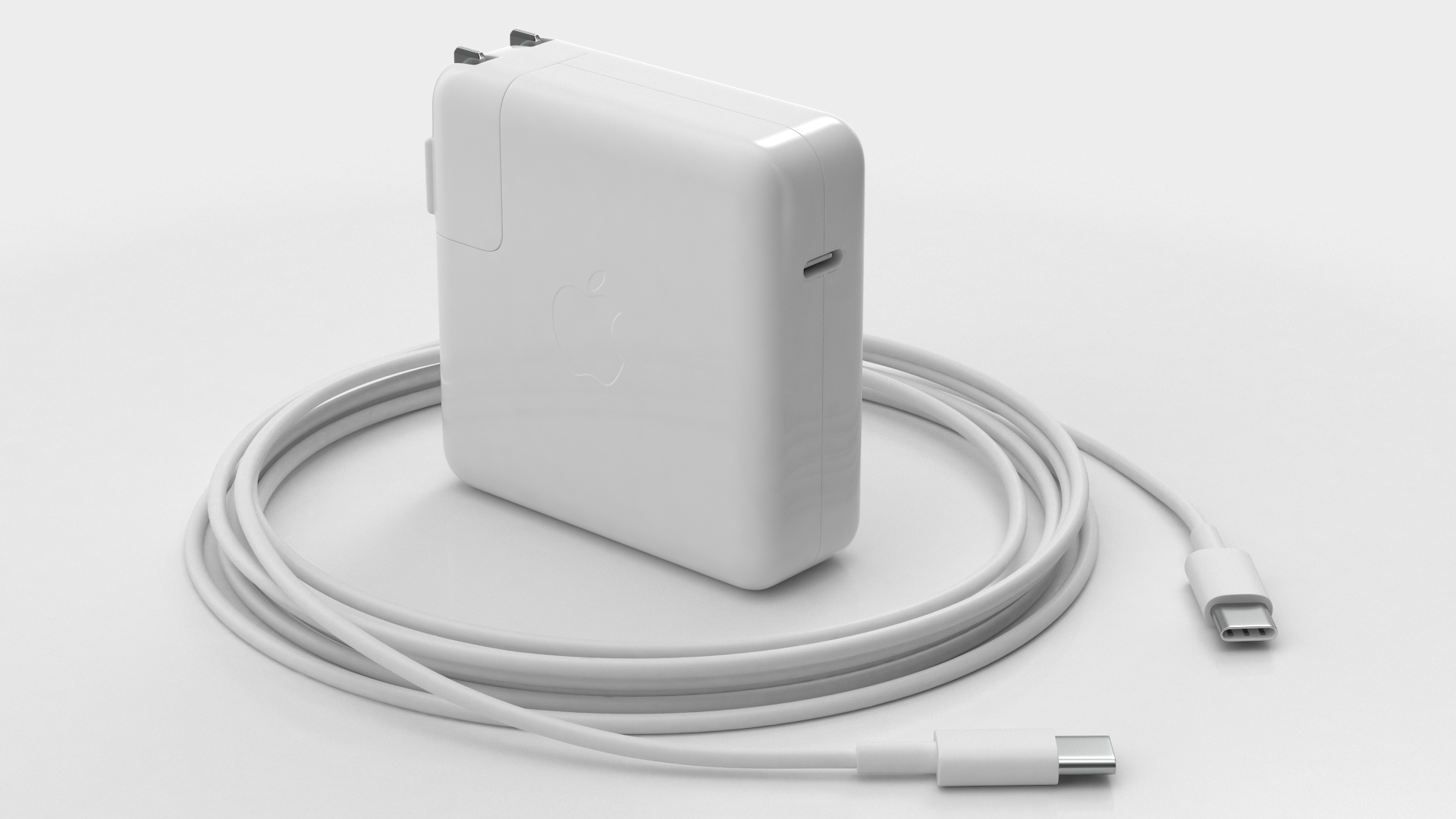 3D Apple 61W Type C Power Adapter with Cable