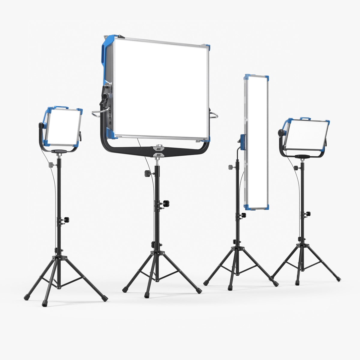 Arri SkyPanel LED Light Studio Set 3D model preview