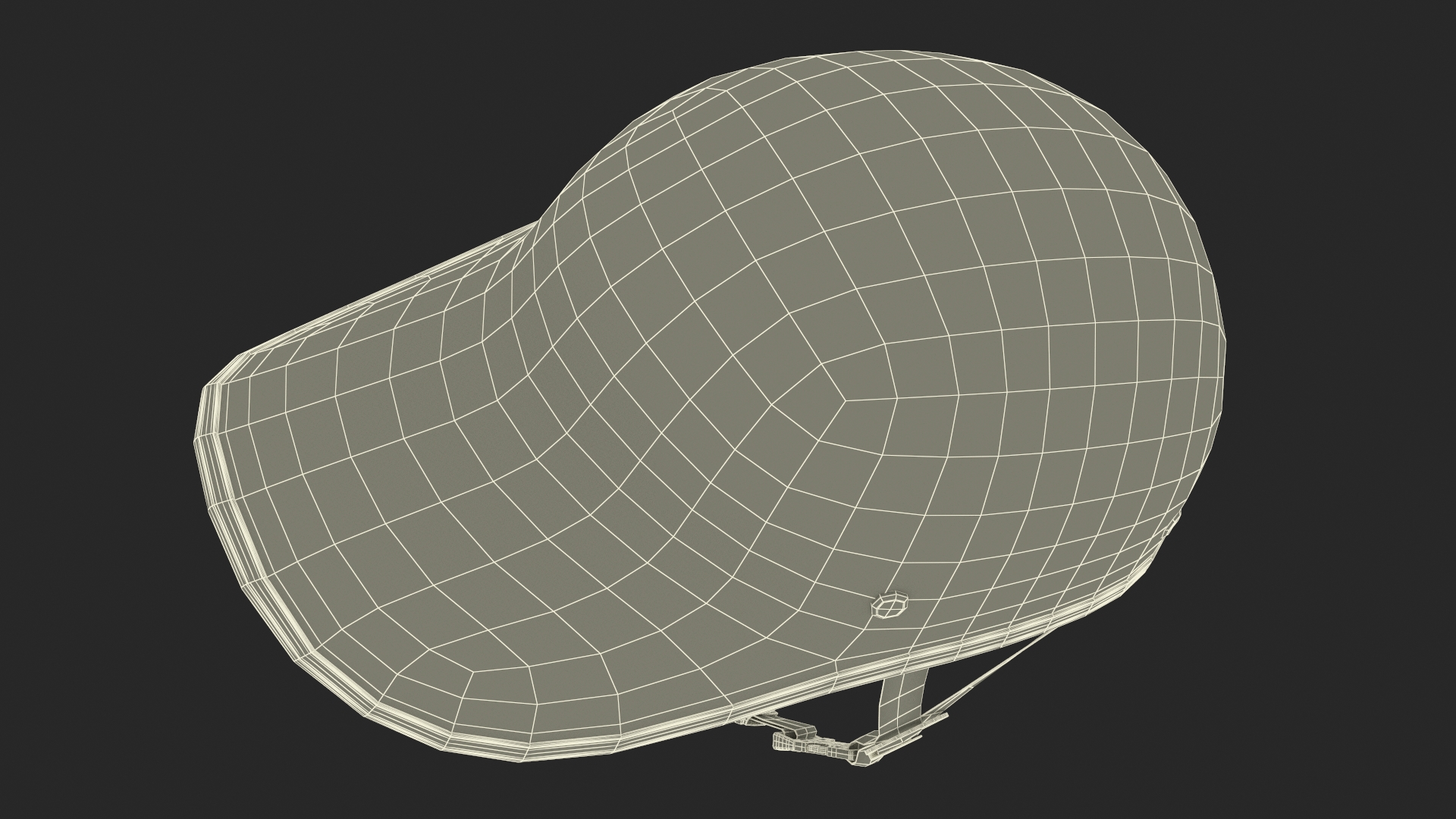 Brown Leather Protective Moped Helmet 3D