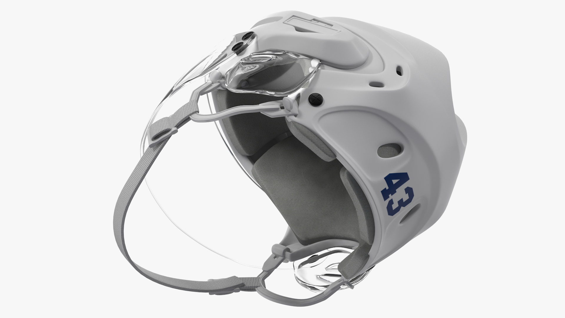 3D model Hockey Equipment Set