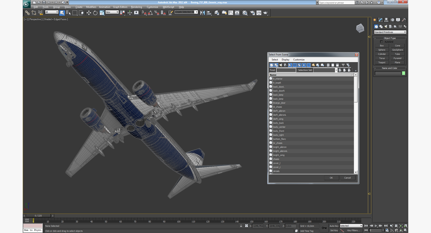 Boeing 737 800 Generic 3D