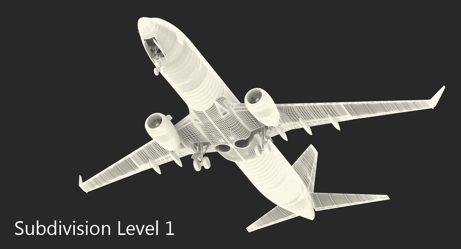 Boeing 737 800 Generic 3D