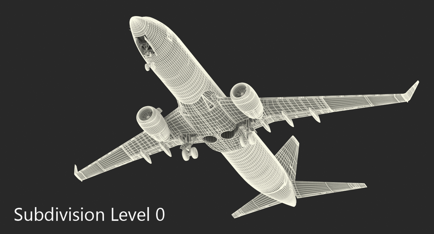 Boeing 737 800 Generic 3D