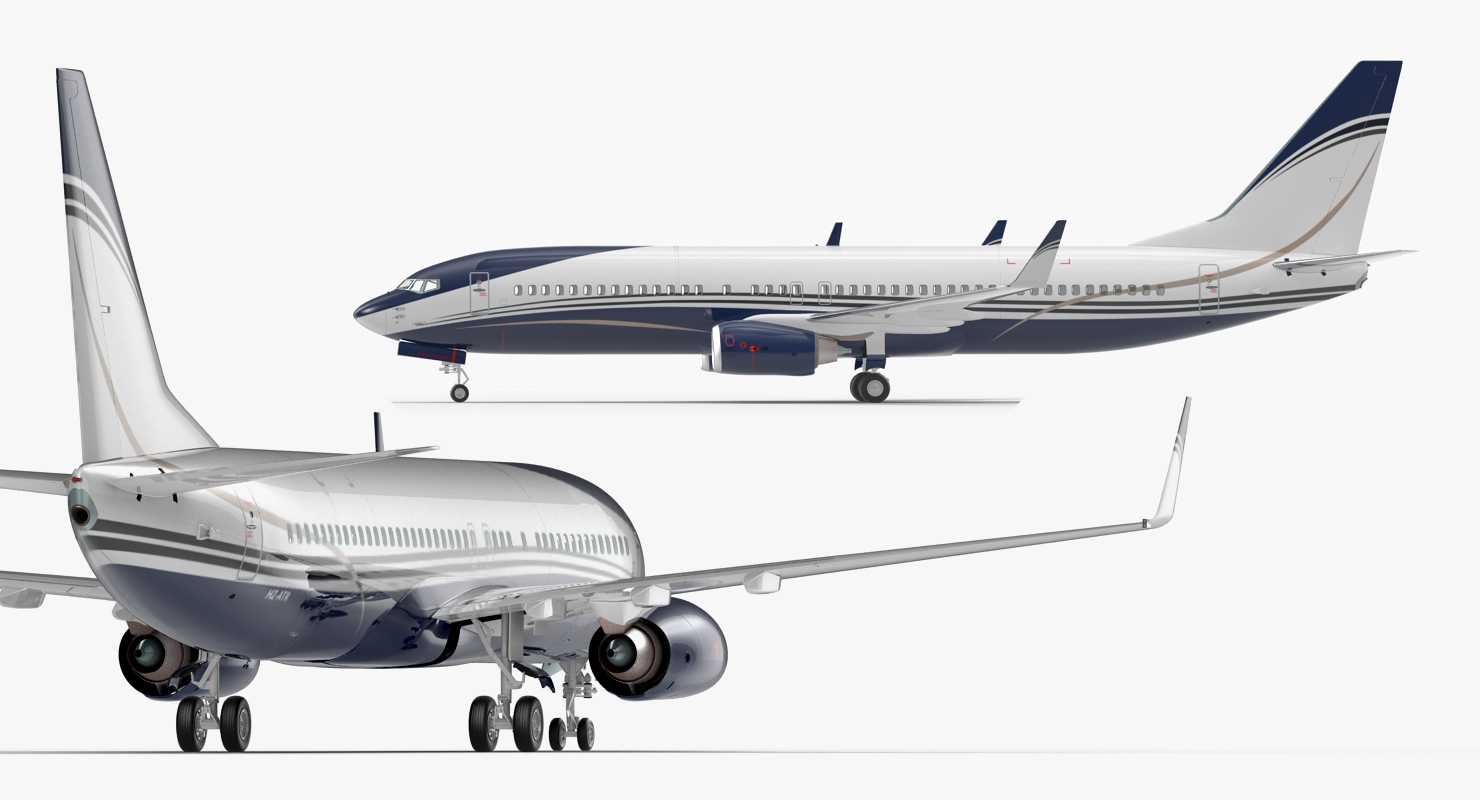 Boeing 737 800 Generic 3D