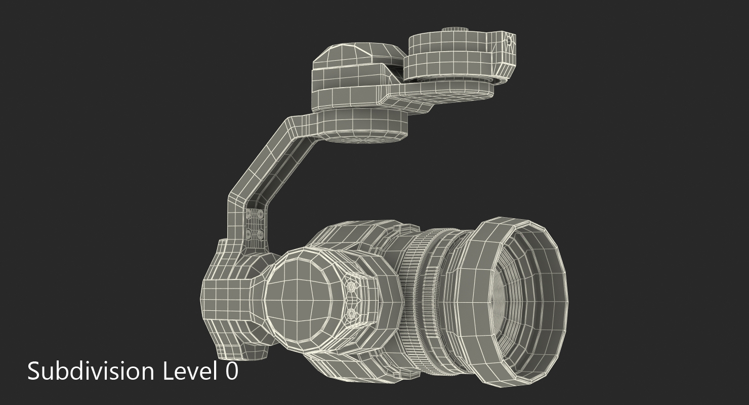 3D model DJI Inspire 1 Camera